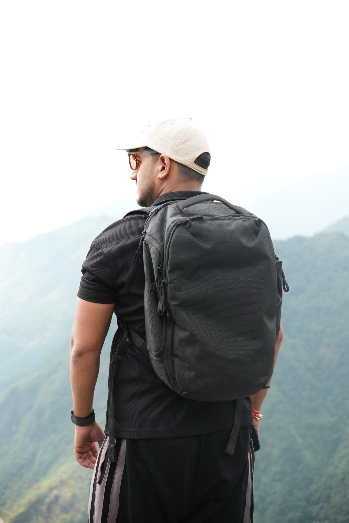 Daily Dash backpack carried in everyday life